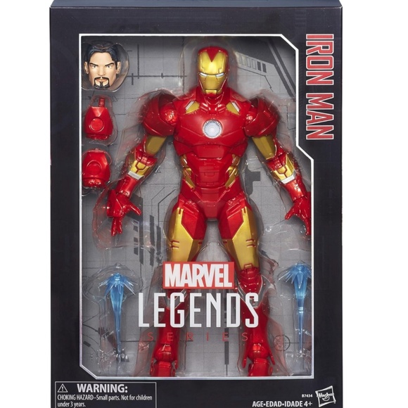 New in Box Marvel Legends 12" Iron Man - Picture 2 of 4